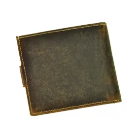    Wild RM-01L-BAW BUFFALO hnedá pánska kožená peňaženka 12 x 10 x 2,5 cm