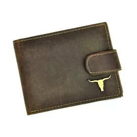    Wild RM-02L-BAW BUFFALO hnedá pánska kožená peňaženka 13 x 9,5 x 2,5 cm