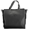  Dámska čierna kabelka cez rameno Byblos, nákupná taška 33 x 33 x 14 cm