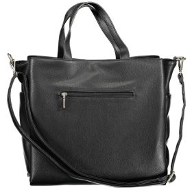    Dámska čierna kabelka cez rameno Byblos, nákupná taška 33 x 33 x 14 cm