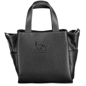  Dámska čierna kabelka cez rameno Byblos 22 x 20 x 14 cm