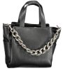 Dámska čierna kabelka cez rameno Byblos 22 x 20 x 14 cm