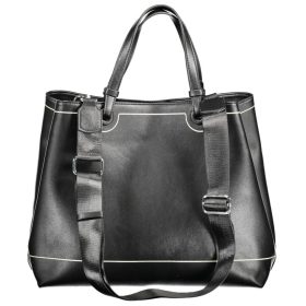  Dámska čierna kabelka cez rameno Byblos 35 x 30 x 13 cm