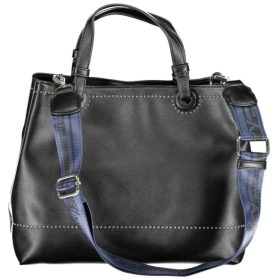  Dámska čierna kabelka cez rameno Byblos 32 x 25 x 15 cm