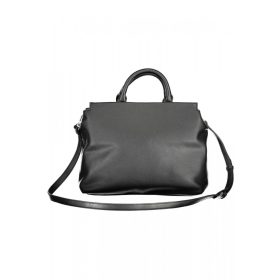   Dámska čierna kabelka Byblos, taška cez rameno 35 x 26 x 15 cm