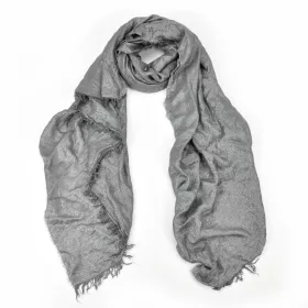    Pierre Cardin S312 sivá dámska šatka a čiapka 160 x 90 cm