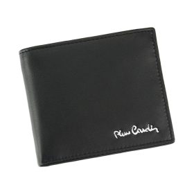    Pierre Cardin TILAK09 8824 čierna pánska peňaženka z hovädzej kože 10,5 x 9 x 2 cm