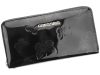 Gregorio BT-119 fekete női marhabőr pénztárca 19.5 x 10 x 2.8 cm
