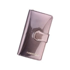   Gregorio SH-116 taupe dámska kožená peňaženka 9,5 x 17 x 3,3 cm