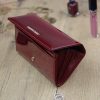  Gregorio SH-114 červená dámska kožená peňaženka 17,5 x 9,5 x 3,3 cm