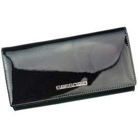    Gregorio SH-102 modrá dámska kožená peňaženka 18,5 x 10 x 4 cm