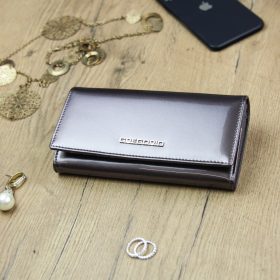    Gregorio SH-106 taupe dámska kožená peňaženka 19 x 10 x 3,5 cm