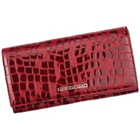    Gregorio FS-114 bordová dámska kožená peňaženka 17,3 x 9,8 x 3,5 cm