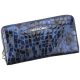  Gregorio FS-118 modrá dámska kožená peňaženka 19 x 11 x 4 cm