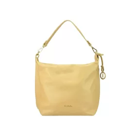    Pierre Cardin FRZ 1598 sivá dámska kožená kabelka 40 x 31 x 14 cm