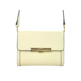    Pierre Cardin 5316 EDF béžová dámska kožená kabelka 21,5 x 16 x 5 cm