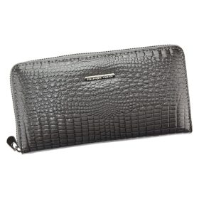    Dámska kožená peňaženka Jennifer Jones 5295-2 v sivej farbe 19,5 x 10 x 2,5 cm