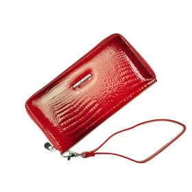    Dámska kožená peňaženka Jennifer Jones 5295-2 v sivej farbe 19,5 x 10 x 2,5 cm