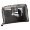  Dámska kožená peňaženka Jennifer Jones 5198-2 v sivej farbe 12,7 x 9,5 x 3,5 cm