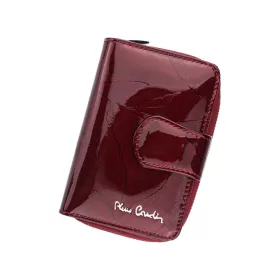    Pierre Cardin 02 LEAF 115 sivá dámska kožená peňaženka 9,5 x 13 cm