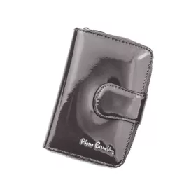    Pierre Cardin 05 LINE 115 sivá dámska kožená peňaženka 9,5 x 13 cm