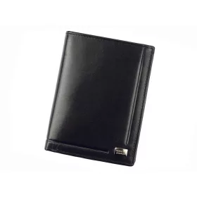    Pánska kožená peňaženka Rovicky PC-104-BAR RFID čierna 9,5 x 13 x 3 cm