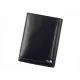  Pánska kožená peňaženka Rovicky PC-104-BAR RFID čierna 9,5 x 13 x 3 cm