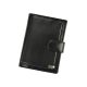  Rovicky PC-104L-BAR RFID čierna pánska peňaženka z pravej kože 13 x 10 x 2,5 cm