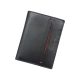  Pierre Cardin TILAK07 330 RFID čierno-červená pánska kožená peňaženka 10 x 13 cm