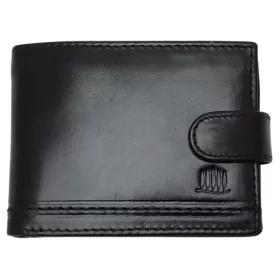    Kožená crossbody peňaženka Giorgio Carelli fefi čierna, RFID