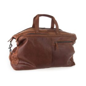    Kožená cestovná taška Spikes and Sparrow 24486 hnedá 50 x 40 x 20 cm