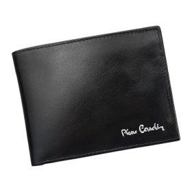    Pierre Cardin YS520.1 8805 RFID čierna pánska kožená peňaženka 12,5 x 9,5 cm