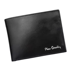    Pierre Cardin YS520.1 8824 RFID čierna pánska kožená peňaženka 11 x 9 cm