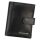  Puzdro na dokumenty Loren CRM-70-05 z čiernej hovädzej kože 8 x 10,5 x 2,5 cm