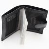  Puzdro na dokumenty Loren CRM-70-05 z čiernej hovädzej kože 8 x 10,5 x 2,5 cm