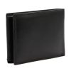  Loren N992-BLK BreakVT čierna pánska kožená peňaženka 13 x 9,5 x 2,5 cm