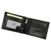  Loren N992-BLK BreakVT čierna pánska kožená peňaženka 13 x 9,5 x 2,5 cm
