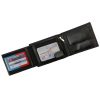  Loren N992-BLK BreakVT čierna pánska kožená peňaženka 13 x 9,5 x 2,5 cm