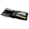  Loren N992-BLK BreakVT čierna pánska kožená peňaženka 13 x 9,5 x 2,5 cm
