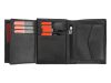 Pierre Cardin CD TILAK22 326 RFID fekete férfi bőr pénztárca 9.8 x 13 x 2.5 cm