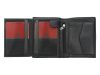 Pierre Cardin CD TILAK22 326 RFID fekete férfi bőr pénztárca 9.8 x 13 x 2.5 cm