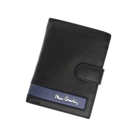    Pierre Cardin CB TILAK26 331A RFID čierna pánska kožená peňaženka 10 x 13 cm