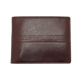    Pánska kožená peňaženka Giorgio Carelli koňakovej farby 12 x 9,5 cm
