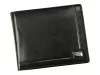  Pánska kožená peňaženka Rovicky PC-103-BAR RFID čierna 12 x 9 x 2,5 cm