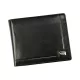  Pánska kožená peňaženka Rovicky PC-103-BAR RFID čierna 12 x 9 x 2,5 cm