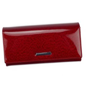   Gregorio PT-100 červená dámska kožená peňaženka 18,5 x 10 x 3,5 cm