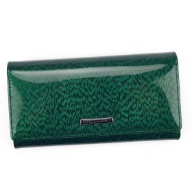    Gregorio PT-100 zelená dámska kožená peňaženka 18,5 x 10 x 3,5 cm