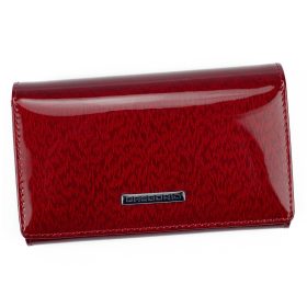    Gregorio PT-101 červená dámska kožená peňaženka 15,5 x 9,5 x 3,5 cm