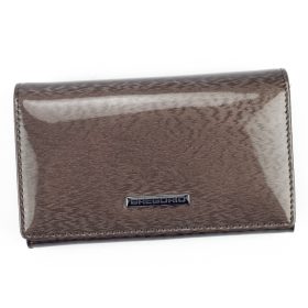    Gregorio PT-101 taupe dámska kožená peňaženka 15,5 x 9,5 x 3,5 cm