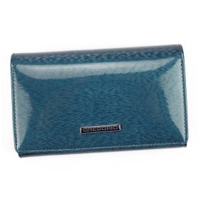    Gregorio PT-101 modrá dámska kožená peňaženka 15,5 x 9,5 x 3,5 cm